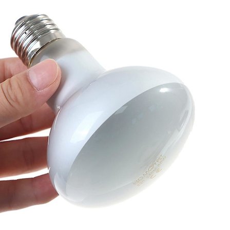 Uva+uvb Reptil Lampe Pære Skilpadde Soling Uv Lyspærer Varmelampe Amfibier Øgler Temperaturkontroller