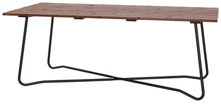 Eden Wood Wilma EW 4074-68 Cafébord 220 x 90 cm, Utemöbler
