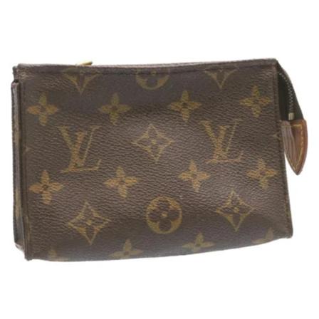 Louis Vuitton Vintage, Pre-owned Canvas louis-vuitton-bags Bruin, unisex, Maat:ONE Size
