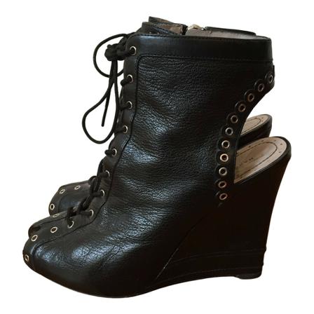 Marc Jacobs Pre-owned, Shoe wedges Zwart, Dames, Maat:37 EU