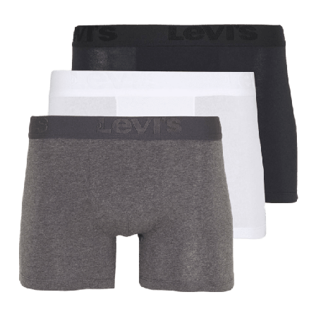 Levi's 3- pack Premium Boxer brief Kalsonger Herr Svart S
