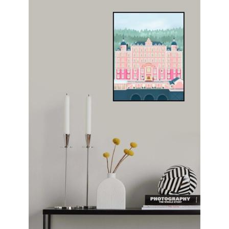 The Grand Budapest Hotel MultiColor 30x40 cm