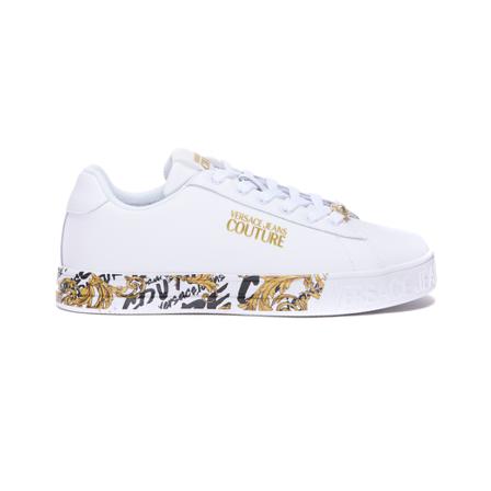 Versace Jeans Couture Sneakers , Wit , Dames , Maat: 40 EU