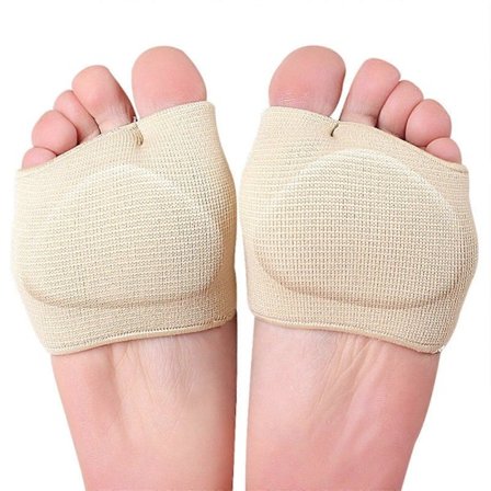 4 Stk. Metatarsal Puder til Forfod til Kvinder og Mænd - Knyster, Forfodspuder med Indbygget Blød Gel Pad LGL