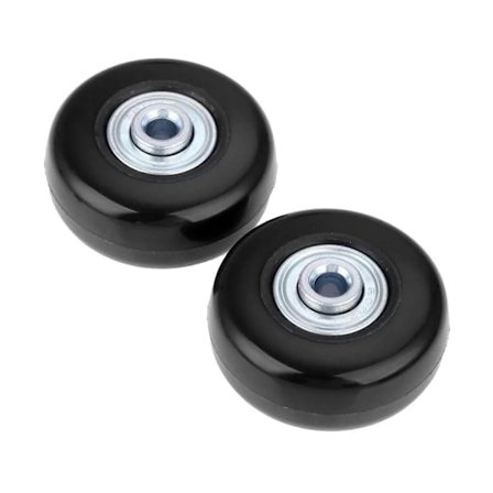 2 matkalaukun pyörän korvaussarjaa - Koot 45 mm täydellisellä asennussarjalla[HK]