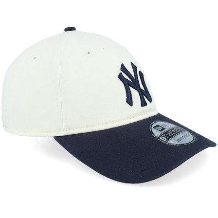New Era - MLB - White - unconstructed - Cap - Hatstore Exclusive x New York Yankees Two Tone 9TWENTY White/Navy Dad Cap - Hatstore