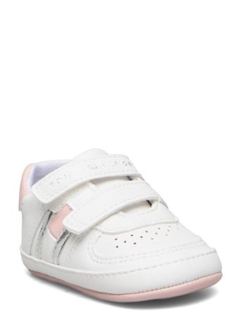 T0A4-32951-1433X134 Lave Sneakers Hvit Tommy Hilfiger*Betinget Tilbud