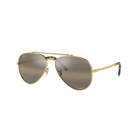 Ray-Ban New Aviator - Solglasögon - Guld - RB3625 9196G5 6214