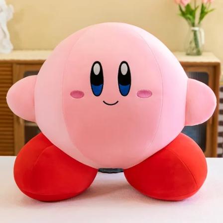 Anime Kirby Plysj Leker Kawaii Søt Rosa Peluche Tegneserie Myk Fylt Dyr Dukke Luftig pute