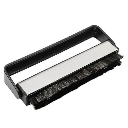 Antistatisk Vinyl-Skivrengöringsborste, Rengöringsborste för Vinyl/LP-Skivor och Högtalare