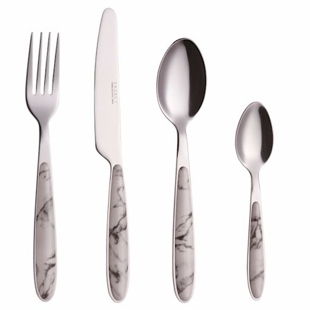 16-delt bestiksæt/bestik i rustfrit stål