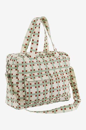 Jotex - Wickeltasche Braun/grün - LUTZ - Kaufe Babynester bei Jotex
