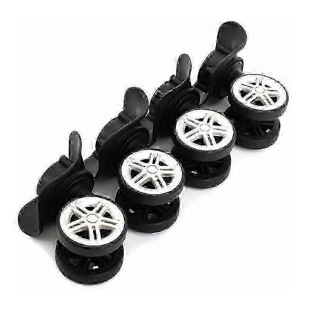 Korvaavat matkalaukun pyörät matkalaukun pyörän vaihtoon Pyörät Matkalaukku Matkalaukun pyörä Vasen ja oikea Korjaustarvikkeet S (LGL)