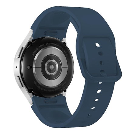 Kompatibel med Samsung Galaxy Watch6 40/44 mm/Watch6 Classic 43/47 mm silikonklockarmband