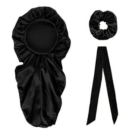 1 sett sovehette justerbar antistatisk falsk flekk bred applikasjon sovehette for kvinner