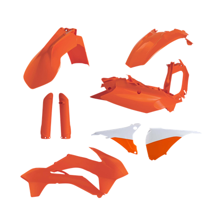 Kit Plastiche Completo Acerbis KTM Arancio - KTM 200 EXC 2014-2016
