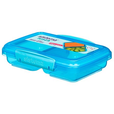 Sistema Madkasse Small Split Assorteret farver/ 350 ml, Tøj & Bolig, Opbevaring & Organisering, Madkasser