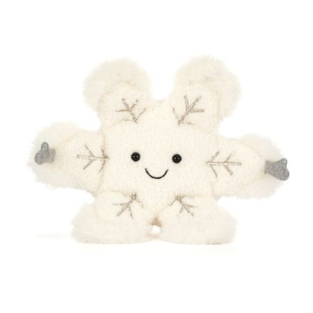 Jellycat 16 cm Amuseables Snefnug Plyslegetøj