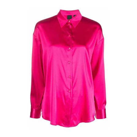 Pinko - Skjortor - Rosa - Dam - Storlek: M, Dam, Storlek: M