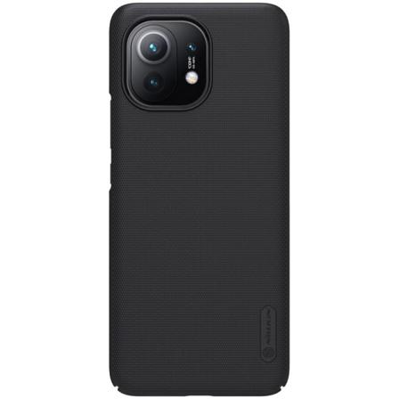 Xiaomi Mi 11 - Nillkin Frosted Shield Matt Skal - Svart Black Svart