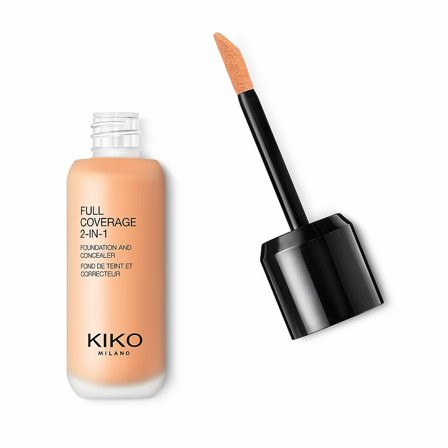 Kiko Milano Full Coverage 2In1 Foundation & Concealer WB40 Warm Beige, Makeup, Ansigt, Concealer