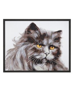 stickpackung bild Schwarze Katze - Abris Art