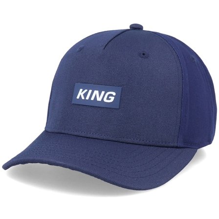 King Apparel - Modrá adjustable Kšiltovka - Dalston Curve Peak Ink Adjustable @ Hatstore