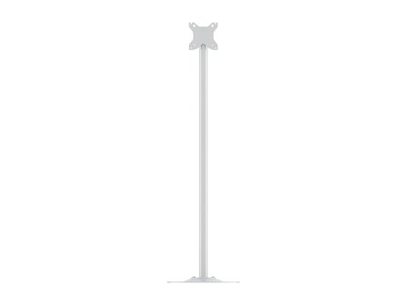 Multibrackets M Pro Series Single Pole Floorbase White