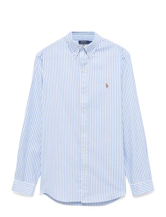 Polo Ralph Lauren | Custom Fit Striped Stretch Oxford Shirt | L