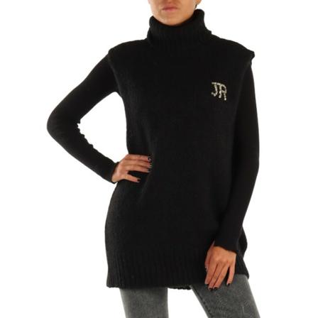 Richmond, Turtlenecks Zwart, Dames, Maat:S