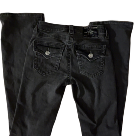 True Religion gråa bootcut jeans