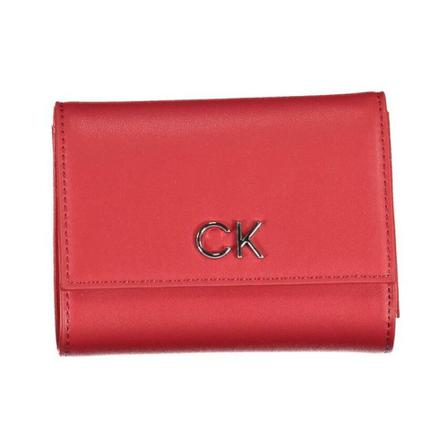 Calvin Klein, Wallets & Cardholders Czerwony, Kobieta, Rozmiar: ONE Size