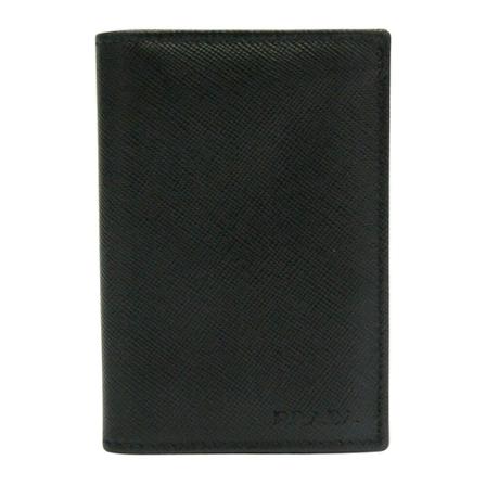 Prada Vintage, Wallets Cardholders Zwart, unisex, Maat:ONE Size