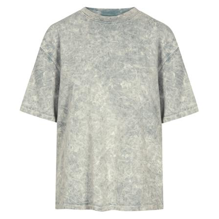 Han Kjøbenhavn, Distressed Tee Short Sleeve Grijs, Dames, Maat:L