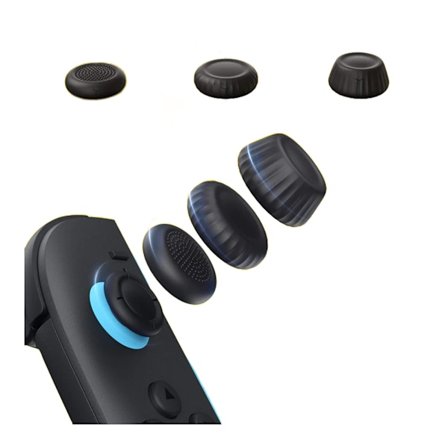 Joy-Con 6in1 JSAUX suddlock för Nintendo Switch 2 Svart