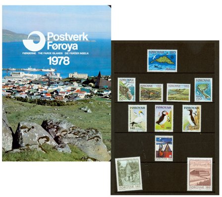 Færøerne - Årsmappe 1978
