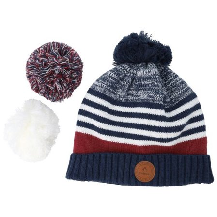 Cabaïa - Blå pom Beanie - Stinger Navy Pom @ Hatstore
