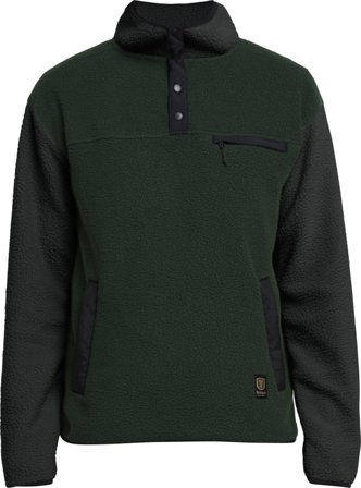 Tenson Yoke Button Pile Men ́s Men long-sleeved sweaters Green XL