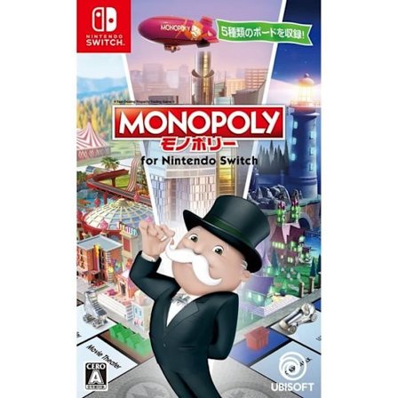 Ubisoft Monopoly NINTENDO SWITCH Japansk import