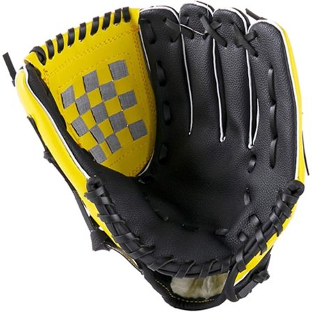 Baseballhandske Softbollhandske för Barn Ungdom Vuxen Träning och Nybörjare, Softbollvante Höger Hand Kast, Vänster Hand Handske ( 11.5')