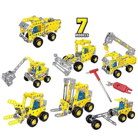 Ingenjörsfordonsleksak, Lärande Ingenjörs Barn Byggklossar Modellbyggsatser[HK]