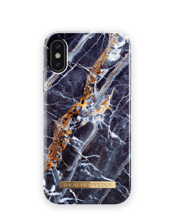 iPhone X/XS Hoesje, Midnight Blue Marble, iDeal of Sweden