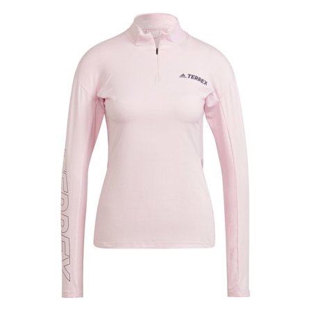 Adidas Women's Terrex Xperior Longsleeve Women long-sleeved training tops Pink M