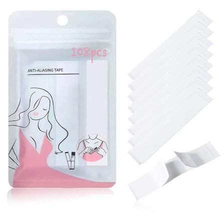 108 stk. Body Tape, 3 x 0,5 tommer Fashion Tape Transparent Tøj Tape Selvhæftende Sikker Tape Usynlig Dobbelt