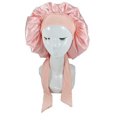 Silk Bonnet Satin Bonnet For Sleeping Bonnet With Tie Band Night Cap