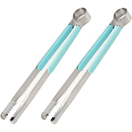 2-pakning grillmattang i rustfritt stål, varmebestandig