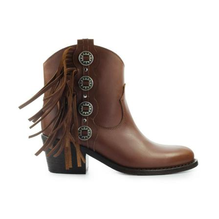 Via Roma 15 Ankle Laarzen , Bruin , Dames , Maat: 39 EU Enkellaarsjes