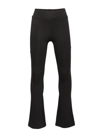 Konpaige Flared Pant Pnt Bukser Svart Kids Only