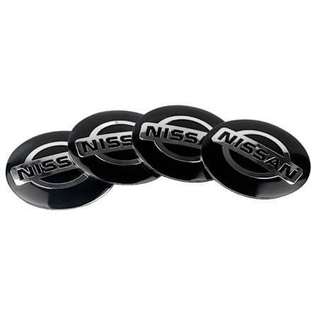 4 st 56 mm bilmblem hjulnavkapslar klistermärken navkapsel märkesdekaler för Nissan Nismo X-trail Almera Tiida Patrol Teana J32 GTR