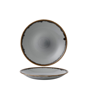 Tallrik Djup Harvest Grå